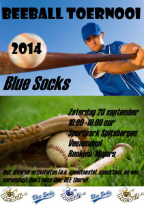 Beeball Toernooi Blue Socks 2014